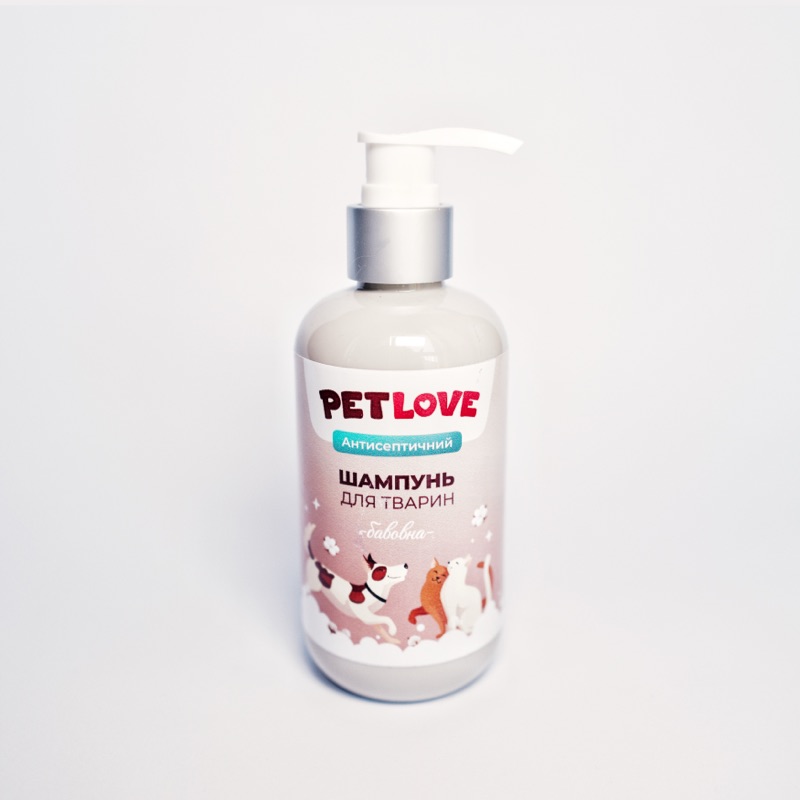 Антисептичний шампунь PET Love